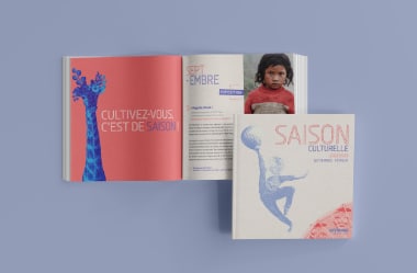 double page de guide culture de la Ville de Juvignac - édition 2022-2023