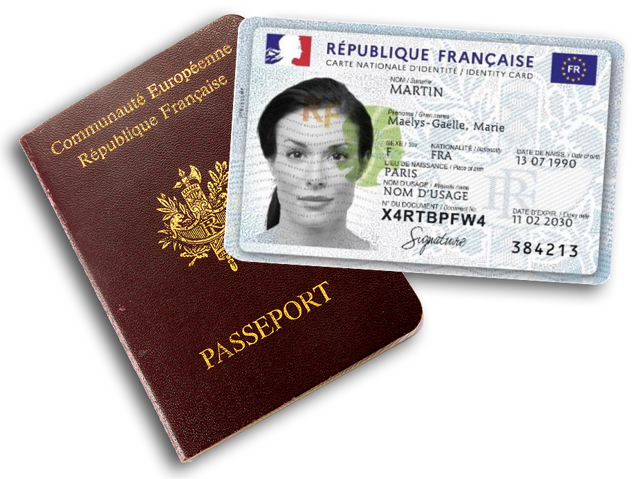 Dossier de demande de passeport et de CNI