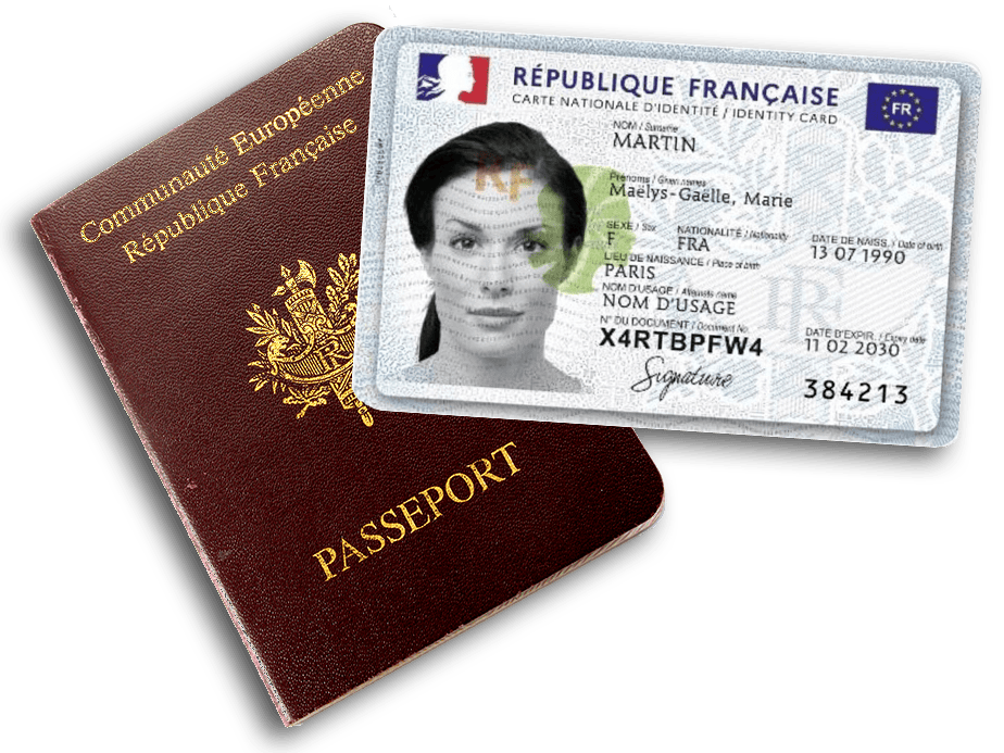 Dossier de demande de passeport et de CNI